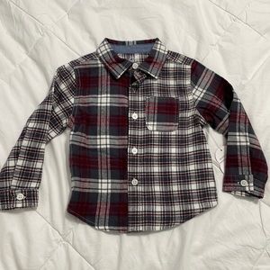 Flannel button down